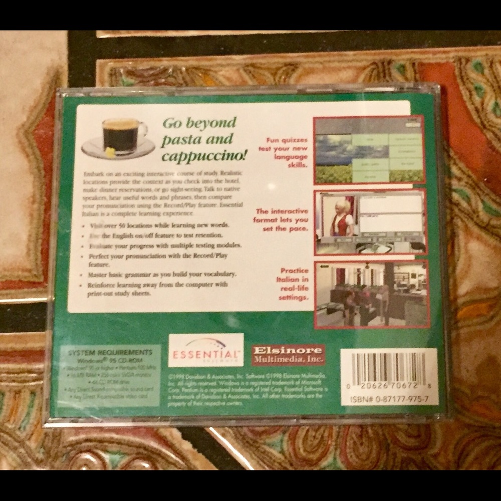 School/office Learn Italian Computer Game - Picture 2 of 6